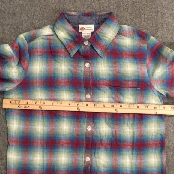 Dickies Multicolor Plaid Button Down Shirt - Picture 13 of 16